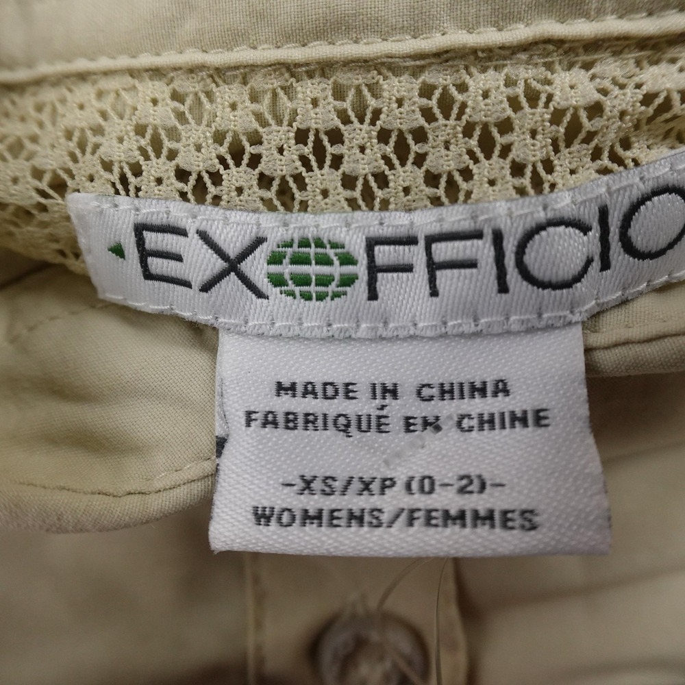 ExOfficio Women's Button-Down Shirt in Light Khaki - Picture 5 of 12